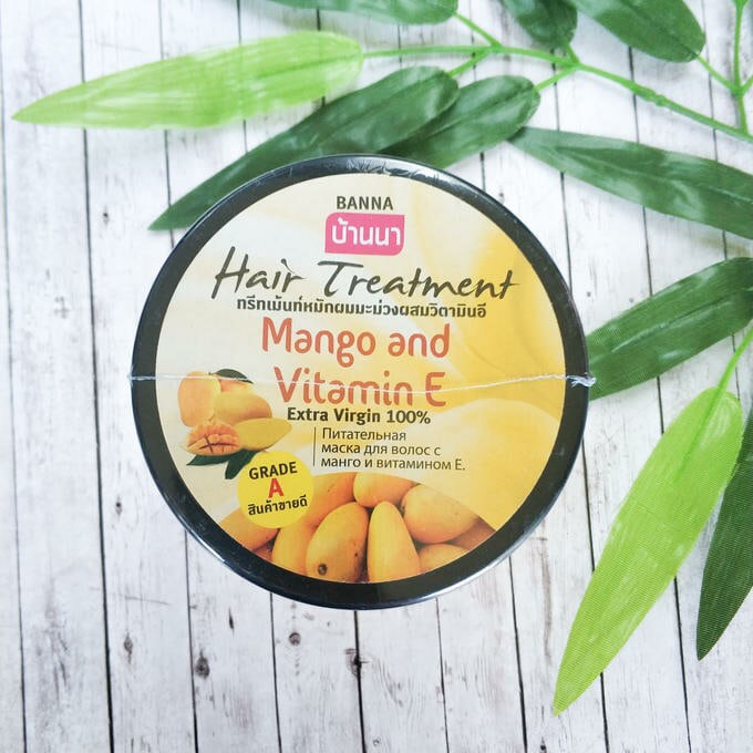 Маска для волос из Таиланда с манго и витамином Е Banna Hair treatment Mango & Vitamin E 300 мл.