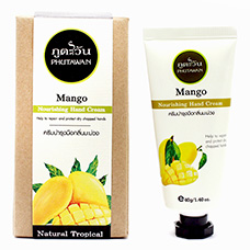 Натуральный крем для рук из Тайланда манго Phutawan Hand Cream Mango 40 гр. ТАЙСКИЙ КРЕМ ДЛЯ РУК МАНГО