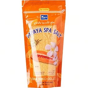 Солевой Тайский скраб для тела Папайя Siam Yoko Papaya Spa Salt 300 гр. yoko-papaya-spa-salt-300-gr