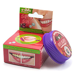 Тайская зубная паста из кожуры мангостина и гвоздики 5 STAR 5A 25 гр.