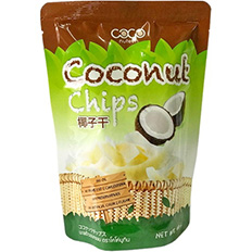 Тайские Кокосовые чипсы Coconut Chips COCONUTEEN 40 гр.