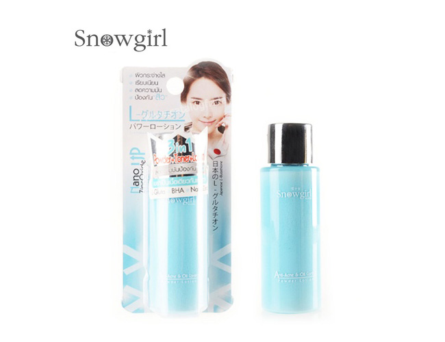 Тайский лосьон для лица от акне и жирного блеска Snowgirl Anti - Acne & Oil Control Powder Lotion 60 мл. ТАЙЛАНД