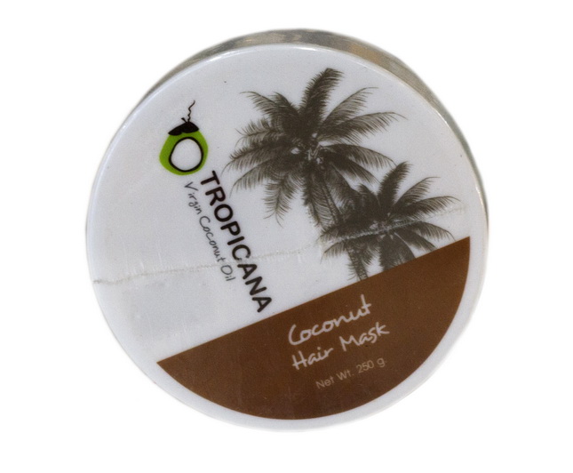 Тайская кокосовая маска для волос с аргановым маслом Tropicana COCONUT OIL 250 гр.