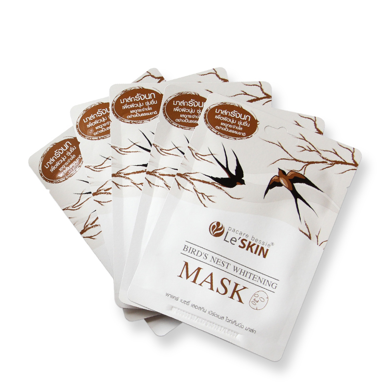 Купить Тайскую отбеливающую маску для лица с ласточкиными гнездами Bird's Nest Whitening Mask Le'SKIN купить в Москве и Московской области. тай