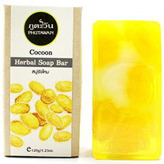 Phutawan Cocoon HERBAL SOAP BAR 120 гр.gr. Thailand
