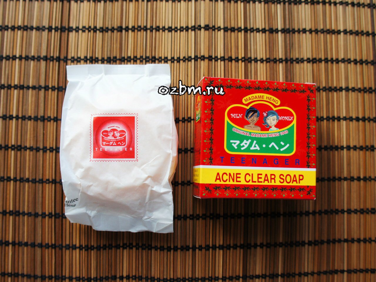 Тайское мыло от акне для проблемной кожи MADAME HENG 150 гр. ТАИЛАНД MADAME HENG teenager acne clear soap 150 gr. Thailand